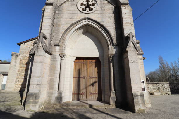 istock St. Peter and St. Paul's Church in Chazey on Ain 1303434499