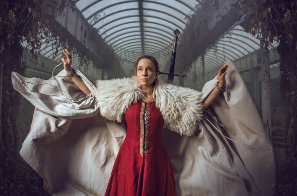 istock An individual fairytale warrior princess indoors 1303435507
