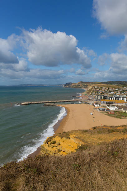 istock West Bay Dorset beach and town England UK 1303442519