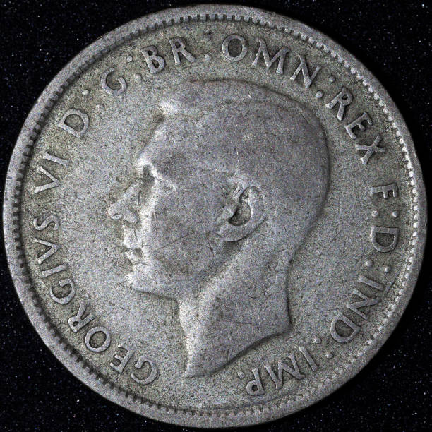 istock Old Australian coins pre 1966 1303461527