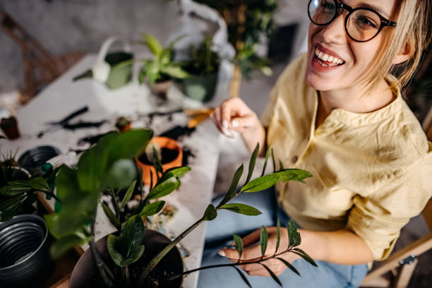 istock I'm dedicated to my flowers 1303467556