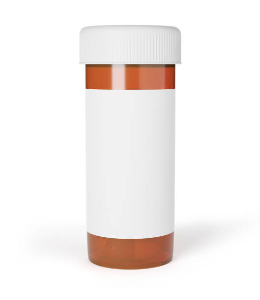 istock mockup of pharmacy bottle with blank label isolated 1303479288