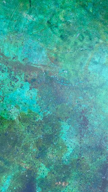 istock Old green concrete cement texture background, abstract backgrounds, background design 1303484250