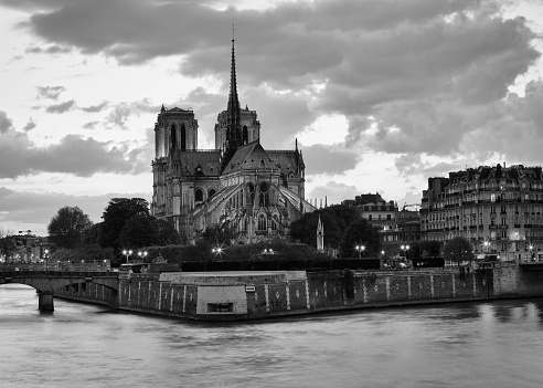 Notre Dame de Paris cathedral, France
