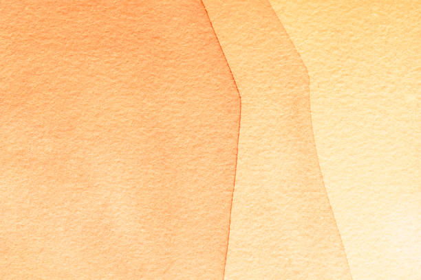istock Abstract art background coral and beige colors. Watercolor gradient on canvas. 1303485976