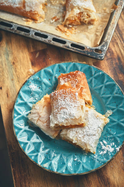istock Preparing Filo Pastry Pumpkin Pie 1303488465