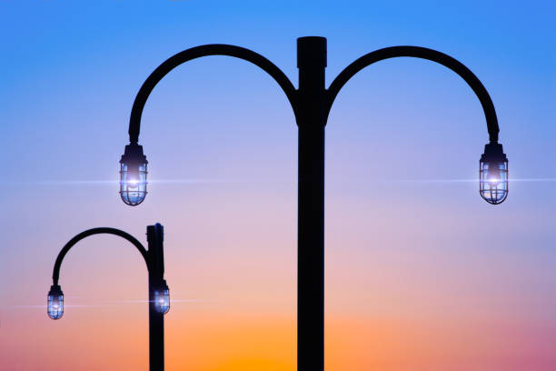 istock Vintage Style Street Lamps 1303491325