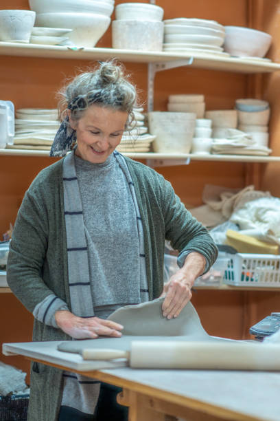 istock Small Business Owner - Pottery 1303497148