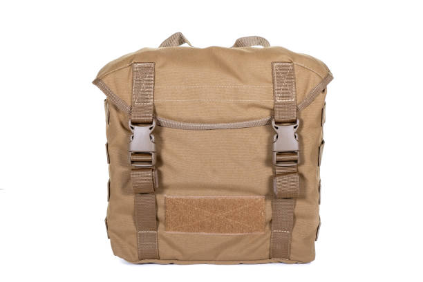 istock small army combat rucksack isolated on white background, studio shot 1303497935