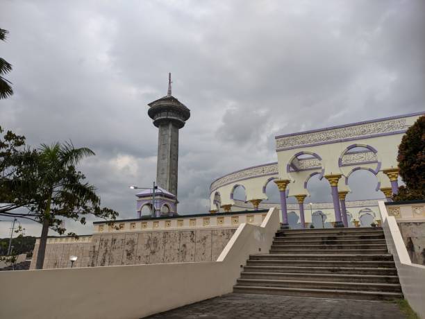 istock The beauty of the great mosque of Central Java, Semarang, Indonesia, which has an architectural design resembling the Nabawi mosque in Medina, Saudi Arabia 1303499739