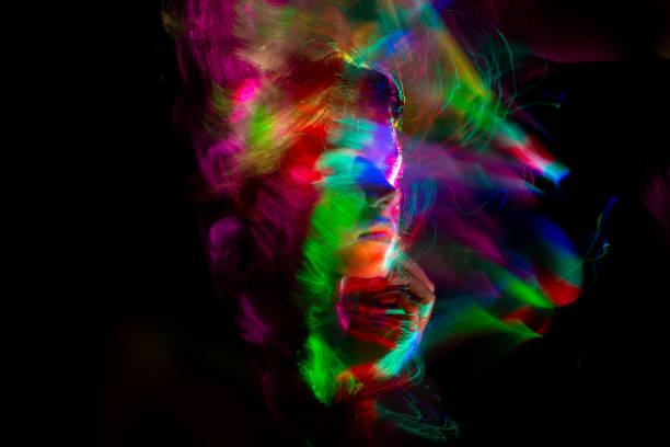 istock light painting portrait 1303506980