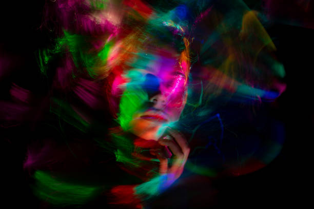 istock light painting portrait 1303506982