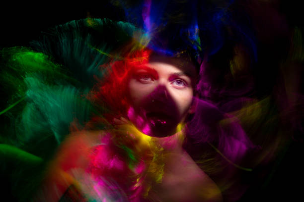 istock light painting portrait 1303507036