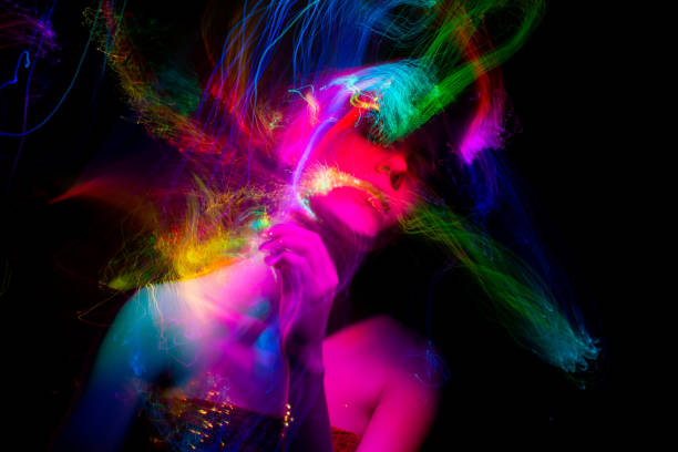 istock light painting portrait 1303507056