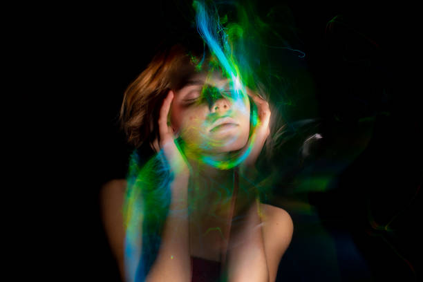 istock light painting portrait 1303507076