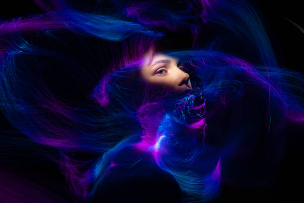 istock light painting portrait 1303507140