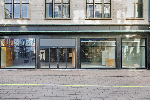 Shop for rent in the business district in the pedestrian zone in central Copenhagen due to the Corona pandemic