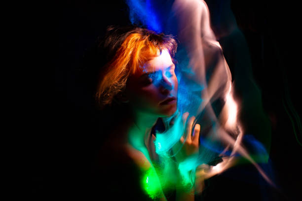 istock light painting portrait 1303508158