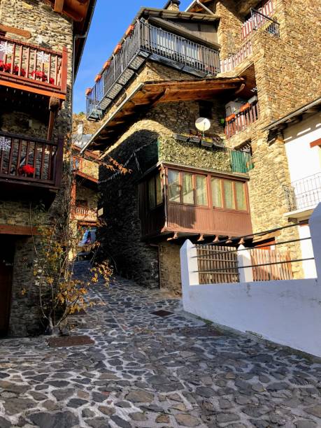 istock Old town stone alley in Andorra 1303508285