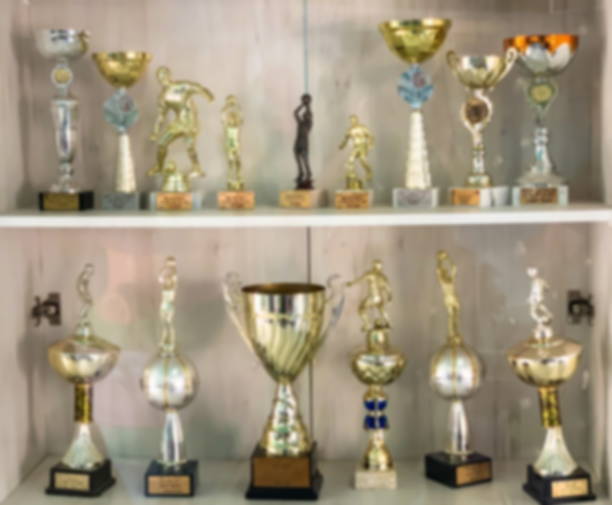 istock Cupboard with sports cups 1303518605