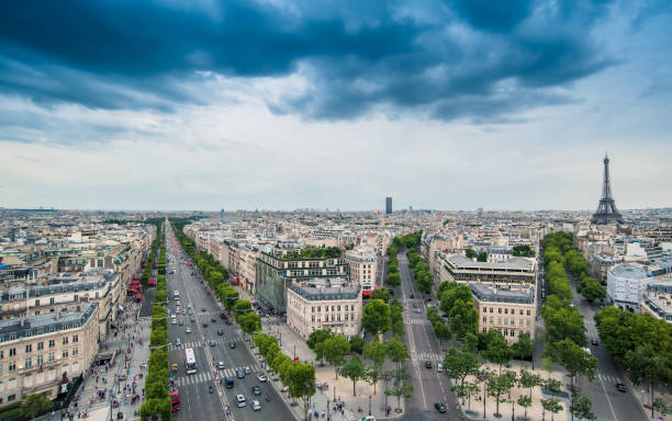 istock View of the Champs-Elysees in Paris 1303519188