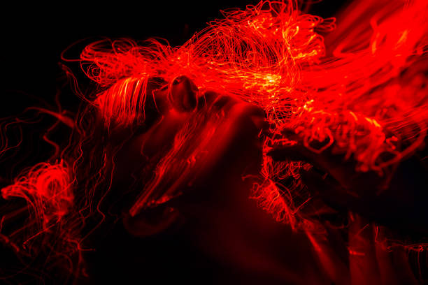 istock light painting portrait 1303521140