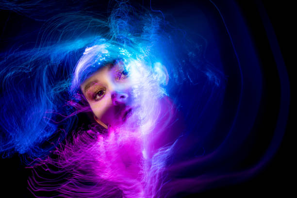 istock light painting portrait 1303521164