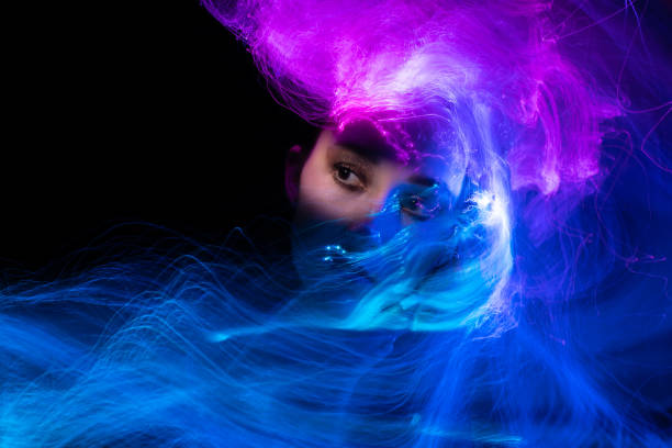 istock light painting portrait 1303521168