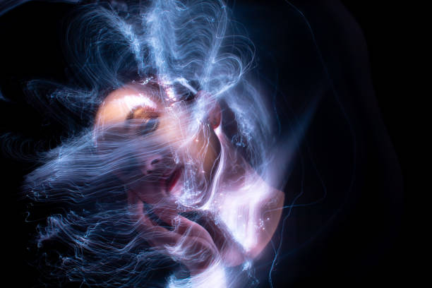 istock light painting portrait 1303521187