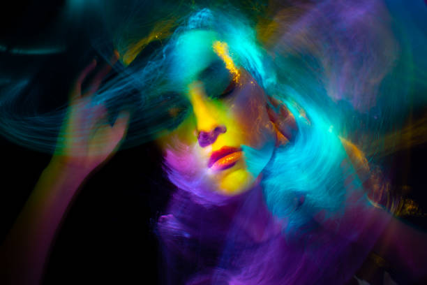 istock light painting portrait 1303521212