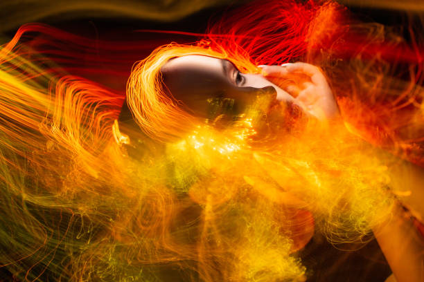 istock light painting portrait 1303521219