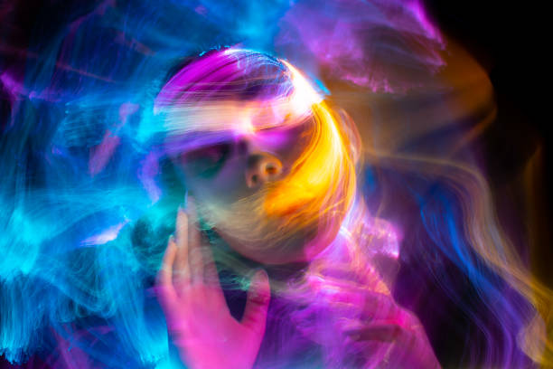istock light painting portrait 1303521220