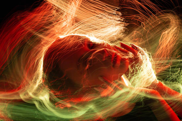 istock light painting portrait 1303521267