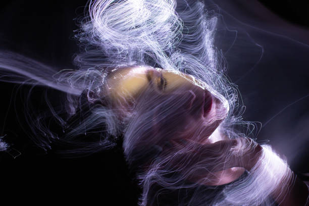 istock light painting portrait 1303521273