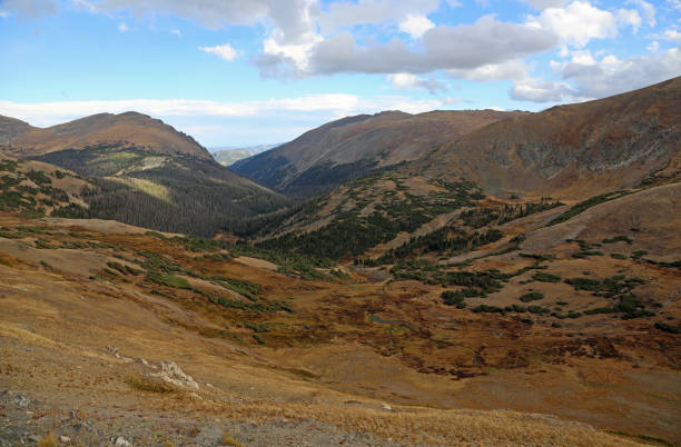 istock Autumn colors in the valley 1303530519