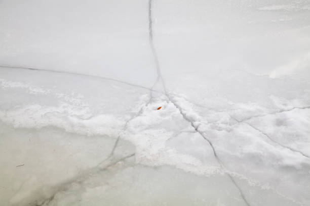 istock Melting Ice in Frozen Creek 1303532625