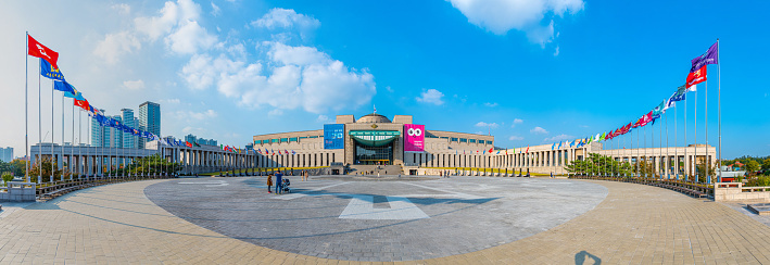 Seoul, Korea, October 20, 2019: War Memorial of Korea in Seoul, Republic of Korea