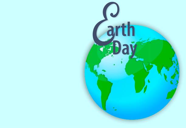 istock Earth Day vector banner. Eco concept. Save the environment, care for the environment. Green Planet. Logo template. 1303550224