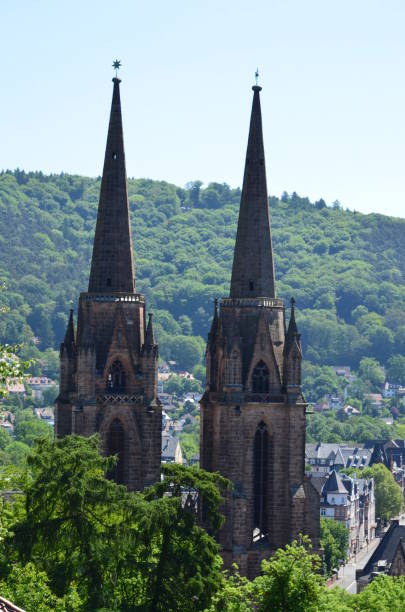istock Old town of Marburg, Germany 1303553543