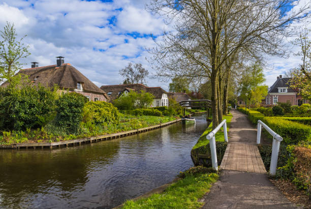 istock Typical Dutch village Giethoorn in Netherlands 1303557250