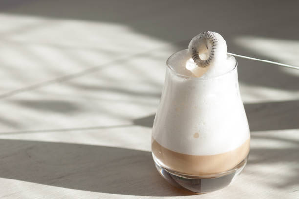 Milk foam maker. Mini blender, frothers for coffee, latte