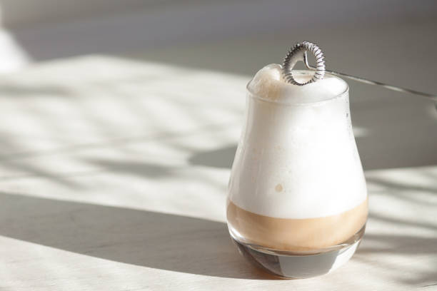 Milk foam maker. Mini blender, frothers for coffee, latte