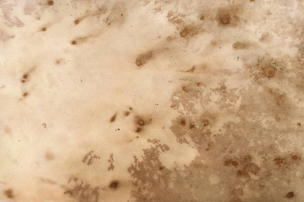 istock Old brown paper grunge background. Abstract liquid coffee color texture. 1303572829