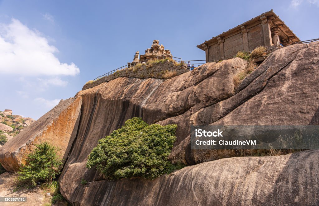 Hidambeswara Temple Top Over Rocks Fort Of Chitradurga Karnataka India  Stock Photo - Download Image Now - iStock
