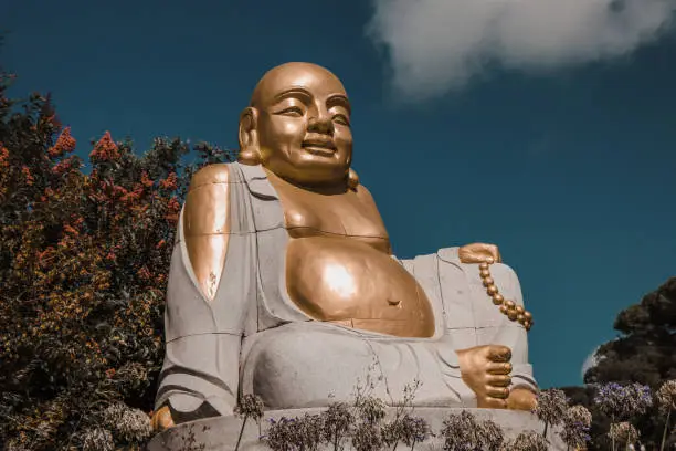 Photo of Amazing Golden Buddha in garden in thailand