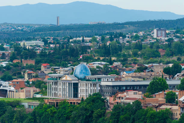 istock Nice view of Tbilisi, Georgia 1303582004