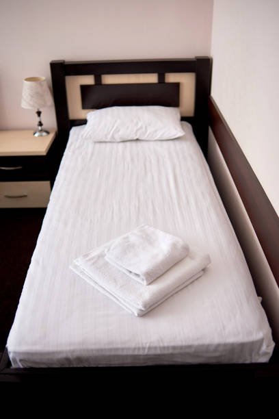Conceptual of a room in a home where people sleep.