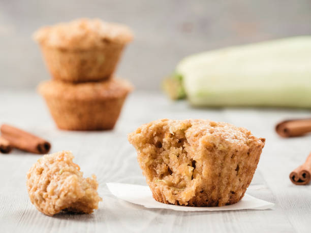 istock Muffins with zucchini, carrots, apple and cinnamon 1303599340