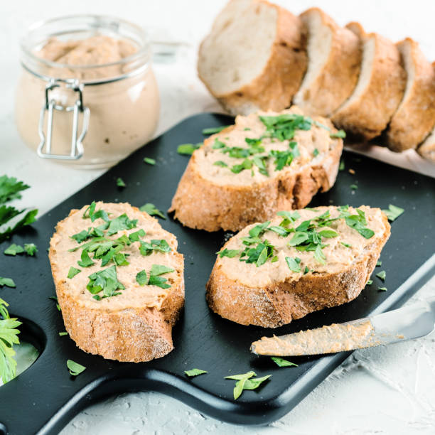 istock homemade turkey pate on bread 1303600405