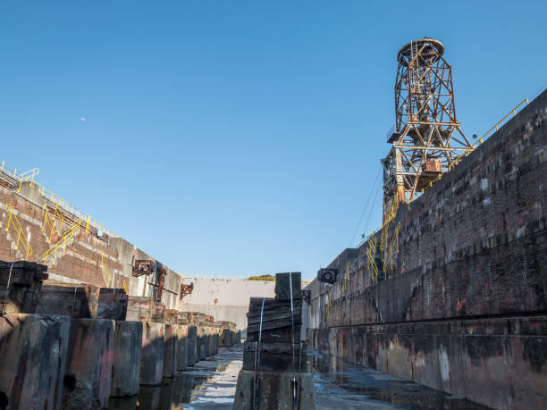 istock Where to build a ship in an old shipyard 1303608423